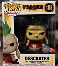 Funko Pop TRIGUN DESCARTES 6’ Deluxe Pop ANIME WEEK GAMESTOP EXCL w/PROTECTOR
