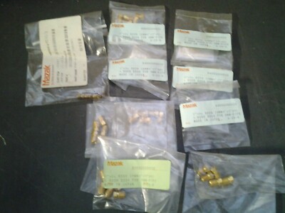 Mazak Brass Line fitting x 1/4 Pipe Thread fitting Lot  (MS-321) 