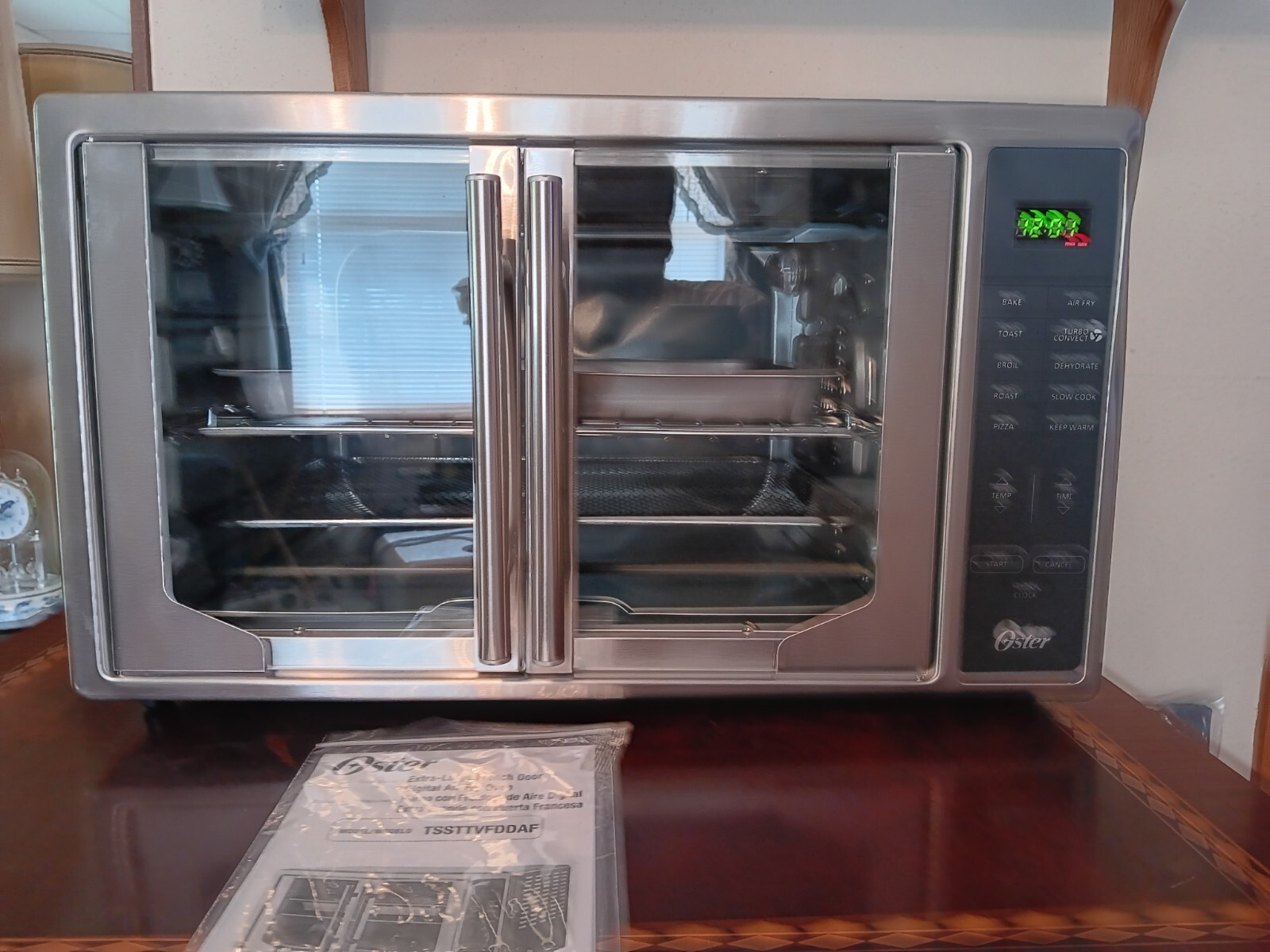 NEW Oster ExtraLarge French Door Digital Air Fry Oven Countertop