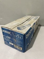 Genuine Brother TN-430 Toner Cartridge Black HL-1030 1230 1240 New Open Box