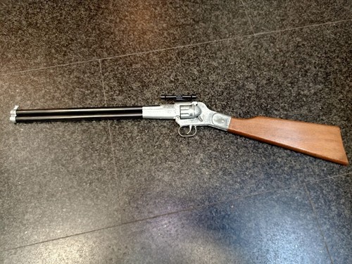 REPLICA GIOCATOLO - INDIAN RIFLE - MAM - RANGERINO - VINTAGE - Foto 2 di 12