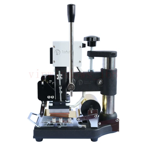 220V Hot Foil Stamping Machine PVC Gift VIP Card Embosser Bronzing Clearance - Picture 6 of 6