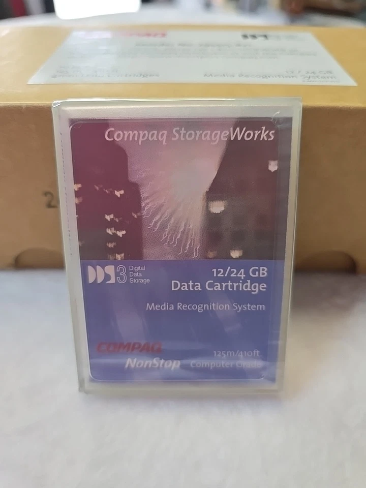 Compaq 12GB/24GB Data Tape Cartridges sealed Lot 10 — 第 2/4 张图片