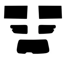 For Lancia Grand Voyager 2011-16 Pre Cut Window Tint Kit 20% Dark Rear Car Film