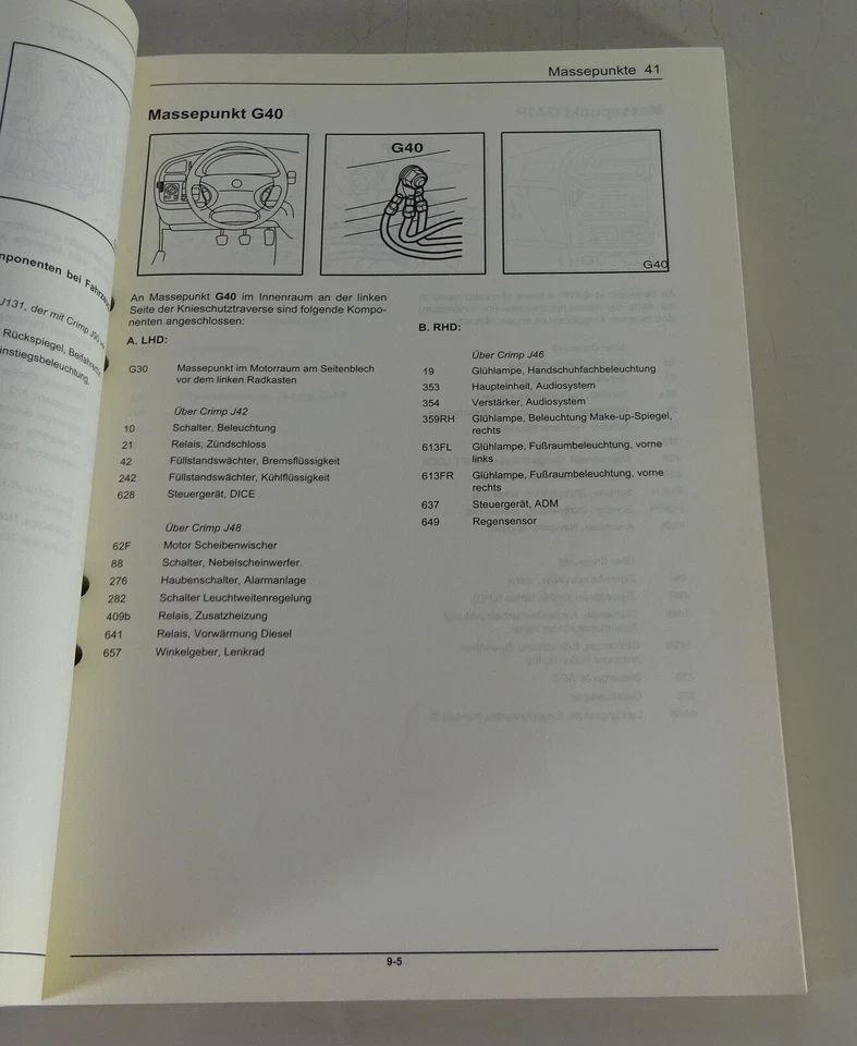 Manual De Taller Saab 9-5 Electricidad Esquemas Finales Año Modelo 2002 - Imagen 3 de 4
