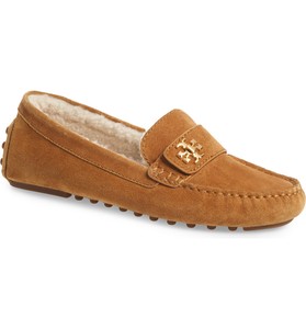 tory burch moccasin flats