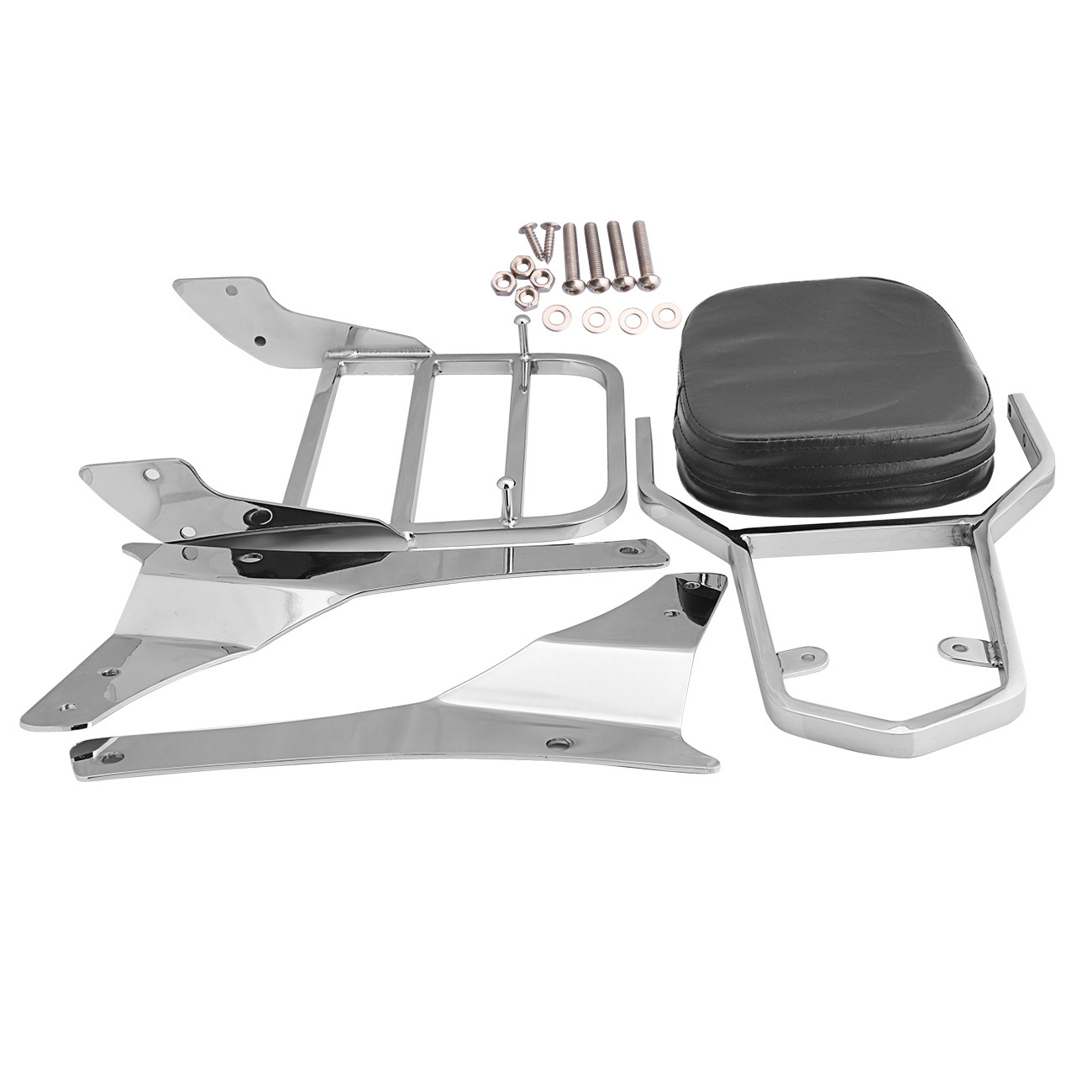 Backrest Luggage Rack Sissy Bar for Suzuki Volusia C800 VL400 Boulevard