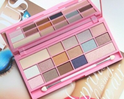 I heart Makeup 18 Eyeshadows I heart Chocolate Pink Fizz new