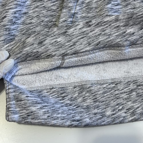 Abercrombie Kids Hoodie Jacket Fleece 10/13 Yrs Heather Gray Kangaroo Pockets - Picture 6 of 11