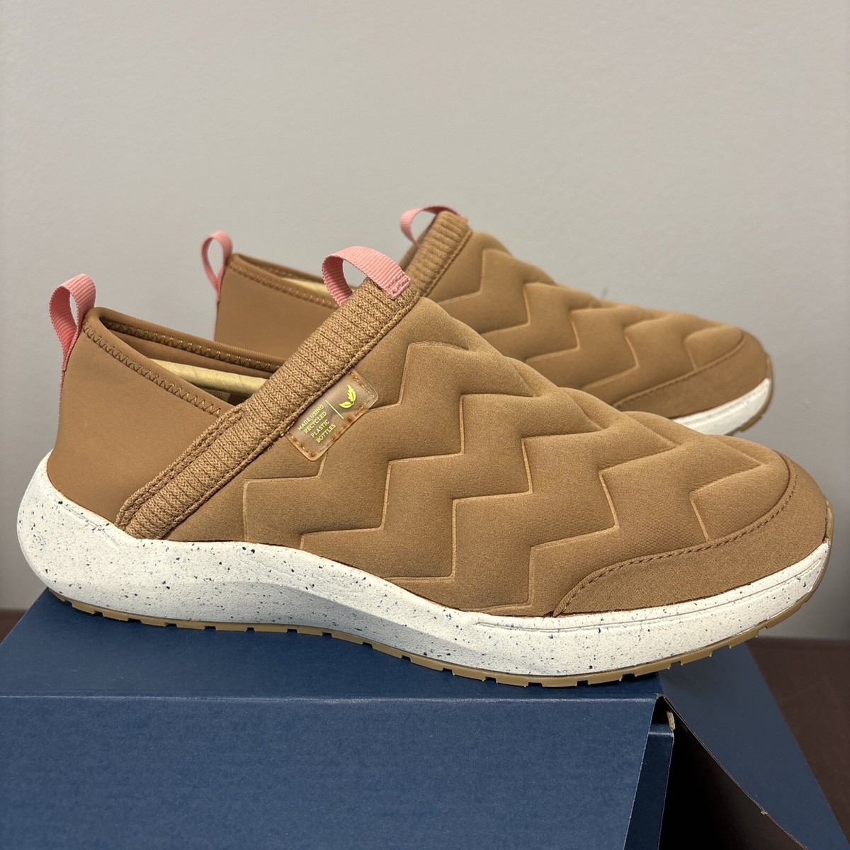 Scholls Shoes Womens Home and Out Slipper Nude Fabric 10