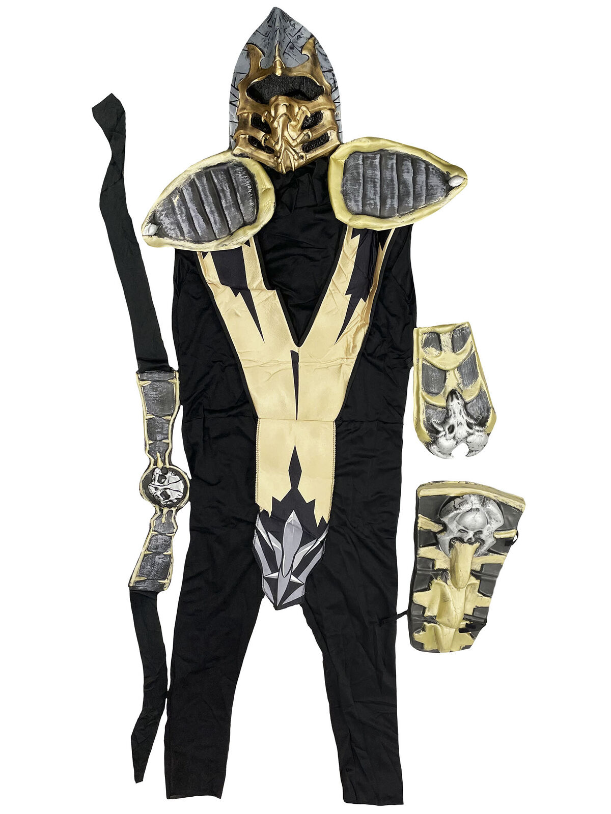 Make a Scorpion Costume (Mortal Kombat Ninja) : 8 Steps (with