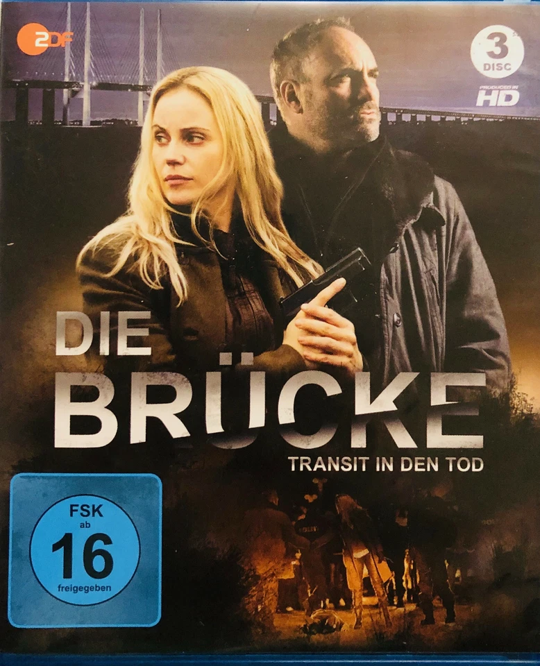 Die Brücke - Transit in den Tod - Staffel 1 | Blu-Ray | Guter Zustand - Bild 1 von 1
