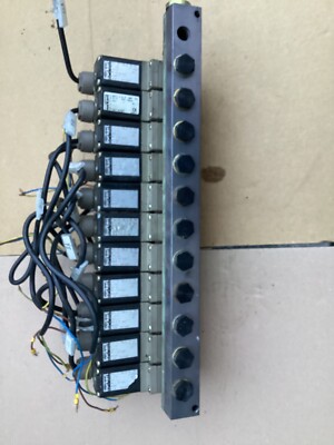 Magnetventil Krümmerblock 24v DC Luftmagnete Steuerventil