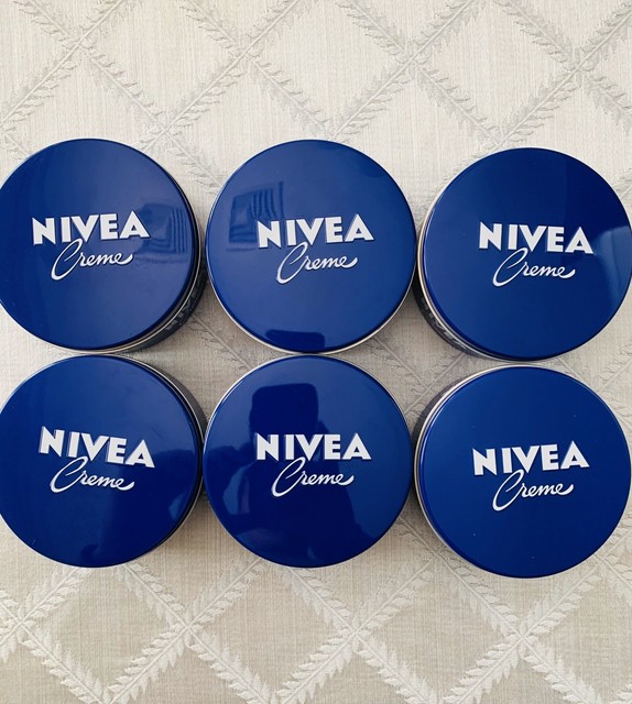 NIVEA CREAM ORIGINAL PACK OF 6. MADE IN GERMANY SKIN MOISTURIZER 250ml