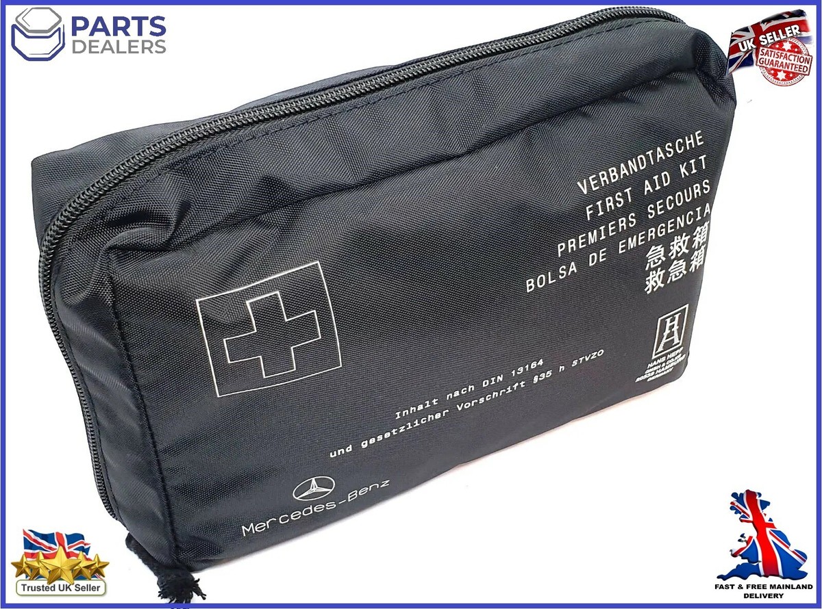 GENUINE MERCEDES FIRST AID KIT A B C E ML GL GLA GLB GLC CLA CLASS