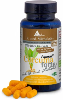 Curcuma Piperin forte nach Dr. med. Michalzik - Rein natürlich - von BIOTIKON®