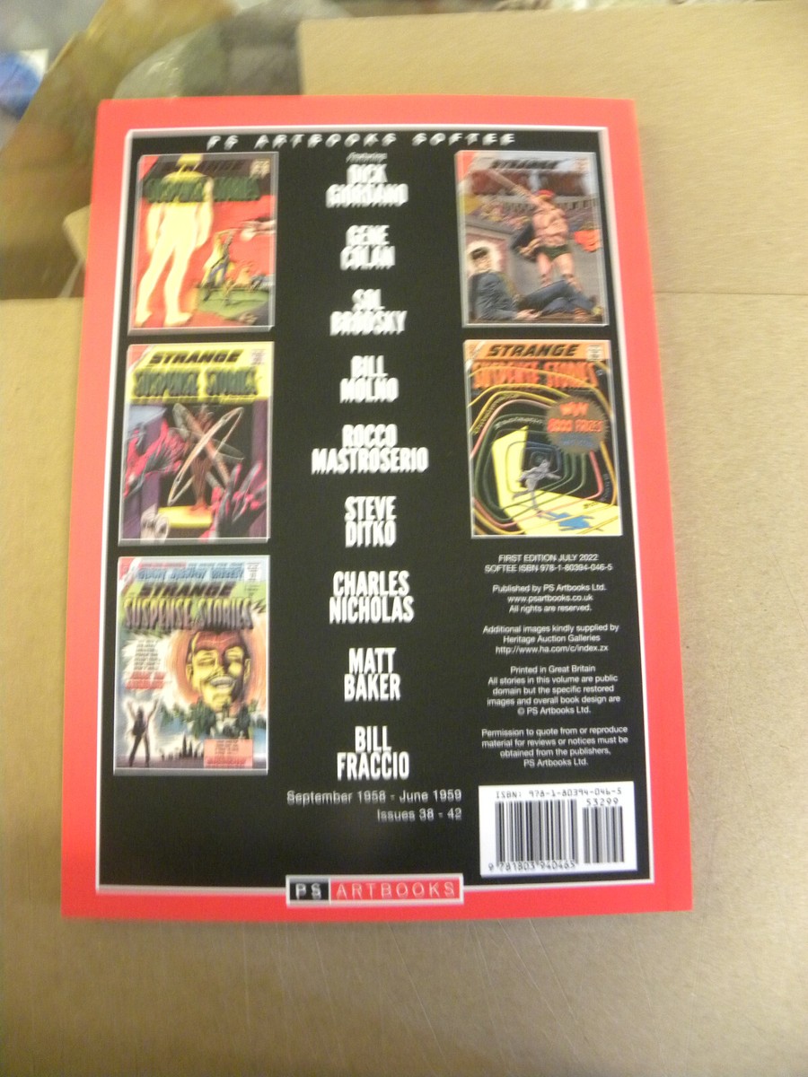 PS Artbooks 2022 Silver Horror STRANGE SUSPENSE STORIES Vol 5 tpb