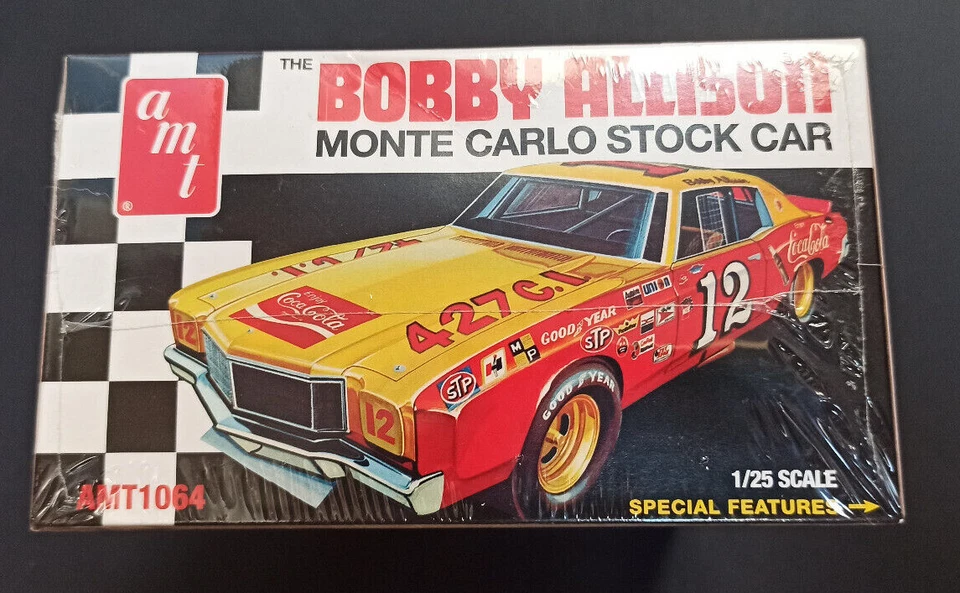 AMT Bobby Allison Monte Carlo Stock Car model kit 1/25 - Immagine 4 di 4
