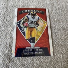 2021 Panini Rookies & Stars Marshall Faulk Crusade Red Wave Prizm!