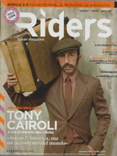 RIVISTA RIDERS 47 NOV 2011 TONY CAIROLI LEON CAMIER JEREMY BURGESS TROY CORSER