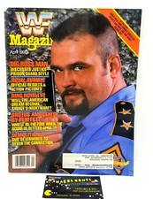 WWF Magazine 1990 April Big Boss Man Big Bubba Rogers WWE WCW World Wrestling
