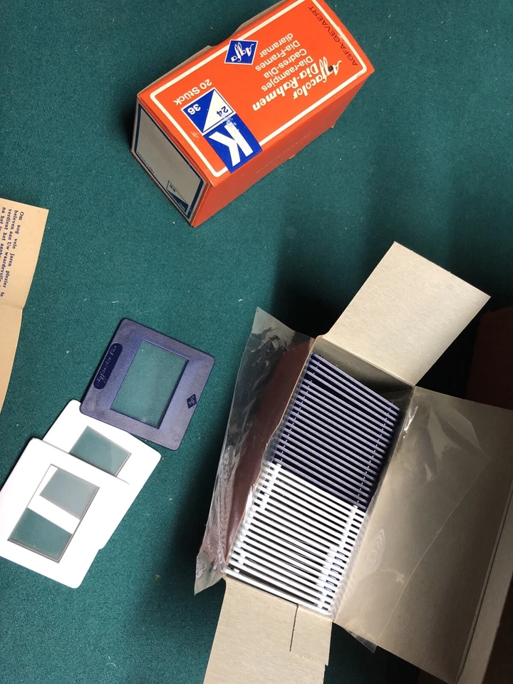 Vintage German Made Photo 20 slides with box AGFA-GEVAERT AG MUNCHEN SLIDES Foto 4 de 4