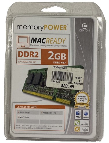 2x 2Go (4Go) DDR2 667Mhz Pour PC Portable Fujitsu-Siemens AMILO Pro V3545