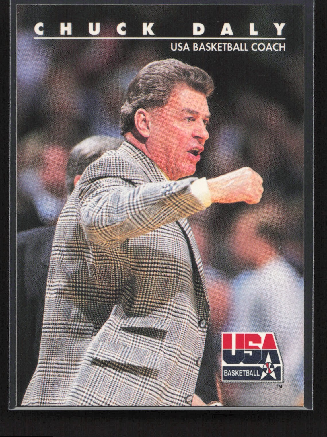 1992-93 SkyBox USA Basketball Chuck Daly #93 USA