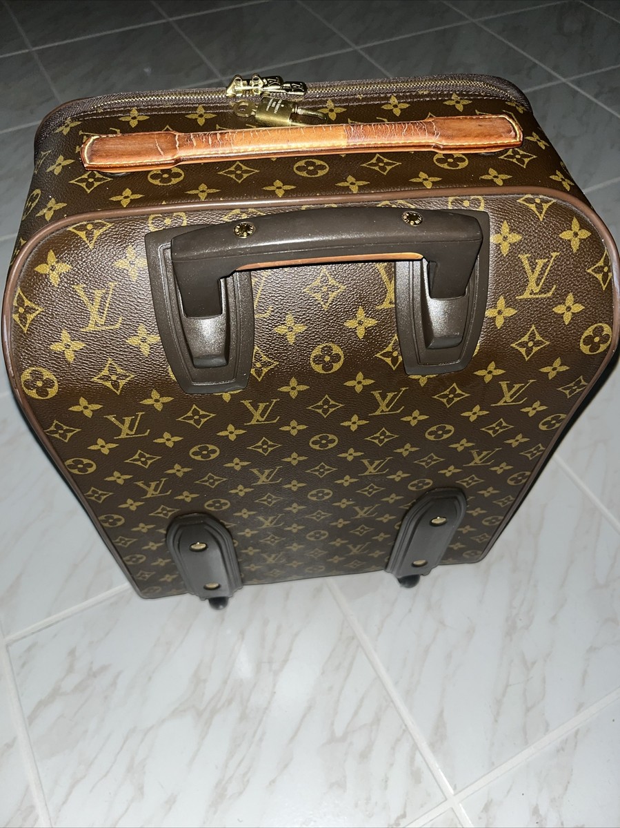Authentic Louis Vuitton Monogram Pegase 45 Travel Suitcase M23293