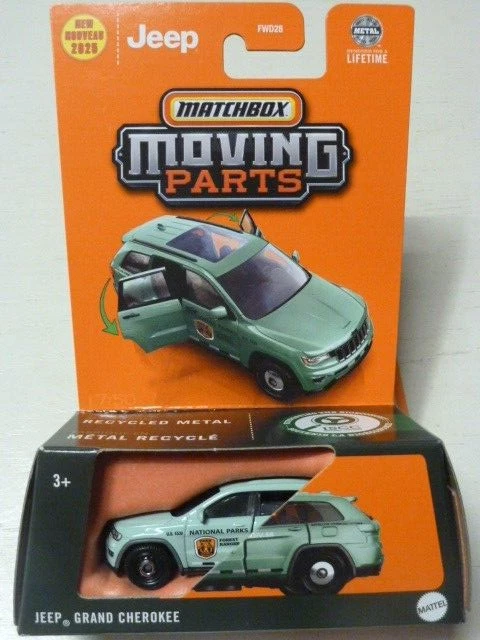 MATCHBOX MOVING PARTS 2025 JEEP GRAND CHEROKEE - Photo 1/1