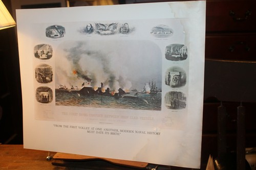 Vintage United States Navy Recruitment Poster Modern Naval History Birth