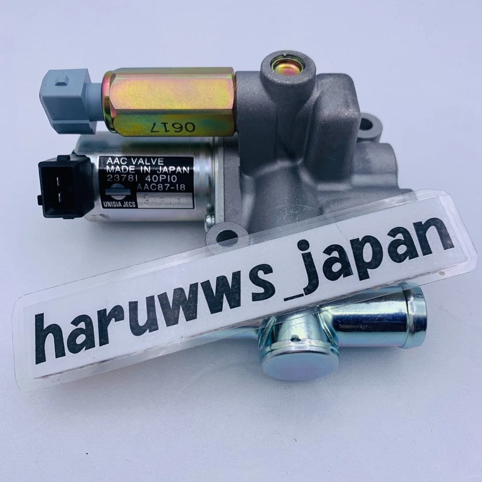 OEM Nissan 300ZX Z32 Válvula Aac Iacv Conjunto 23781-40P10 Genuino Nuevo VD30DT VG30DTT Foto 4 de 4