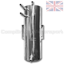 ALUMINIUM FUEL SWIRL POT 2 LTR BULKHEAD MOUNT 4X4/KITCAR/RALLY CMB7823