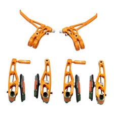KCNC V6 VB6 MTB V-Brake Set ( V-Brakes and Levers) , Gold