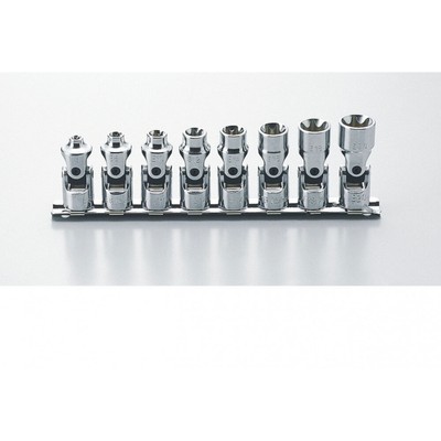 Ko-Ken 3/8'' Torx Steckschlüsselsatz E6 bis E20 mit Gelenk