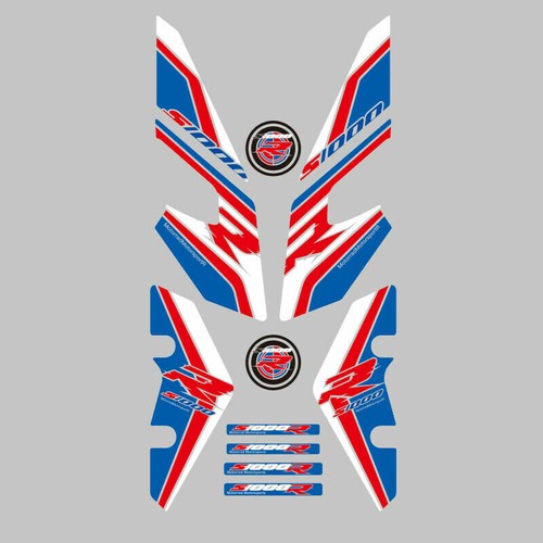 BMW S1000R 2017 S 1000R 3D Gel Complete Fairing Fuel Tank Pad Decal Sticker - Picture 19 of 24