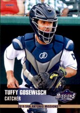 2019 San Antonio Missions Choice #8 Tuffy Gosewisch Freeport Illinois IL Card