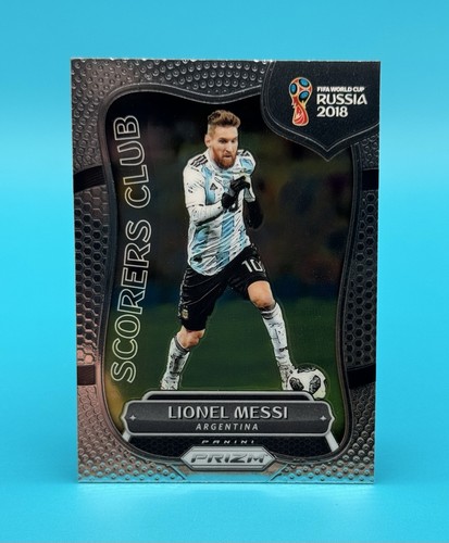 2018 Panini Prizm FIFA World Cup Russia LIONEL MESSI Score Club SC-1 Argentina