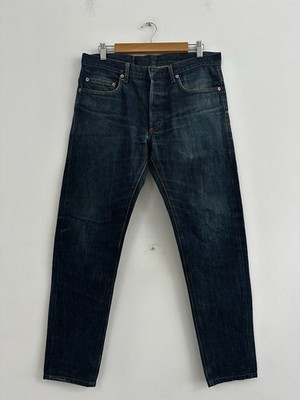 AUTH Dior Homme Skinny Dark Wash Denim Jean Mens Size 31 L30 Read Description