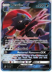 Weavile GX 132/236 Unified Minds Ultra Rare Holo