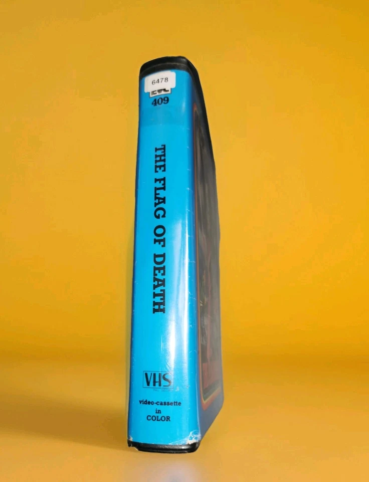The Flag Of Death Aka The Saracens VHS Pre Cert 1980 Big Box Ex Rental Dutch Sub - Image 4 of 4