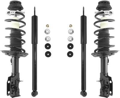 Front Complete Struts Assembly & Rear Shocks Absorber Fits Honda CR-Z 2011-2015