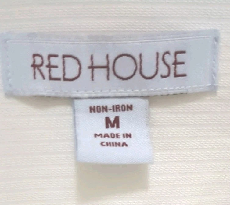 Camisa para mujer Red House de segunda mano manga 3/4 botones delanteros talla mediana  Foto 2 de 4