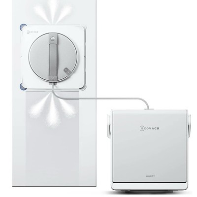 WINBOT W2S Omni Window Cleaning Robot, with 6-in-1 Multifunction Station