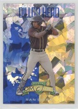 2024 Panini Crusade Crusade Blue Cracked Ice Prizm Dillon Head #80 1j0t