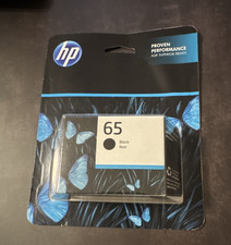 HP 65 Black Genuine Original Ink Cartridge N9K02AN Inkjet For HP Model 65