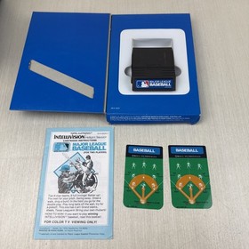 Lot of 8 Intellivision Complete CIB Games w/ Manuals & Controller Cover Plates