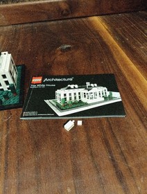 LEGO Architecture 21006 The White House W Instructions No Box