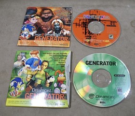 Official Sega Dreamcast Magazine Disc Lot w/Dreamcast Generator 1 & 2