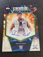 2025 WWE Topps Exalted #STS-BCD Brutus Creed Streamline Signatures Auto /50 